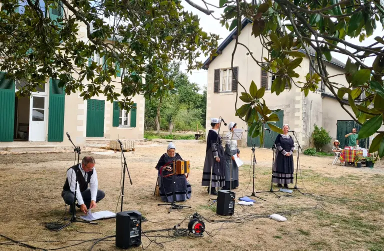 Musiciens et chanteurs de la Javelle du Pays d’Ancenis au week-end du patrimoine 2026