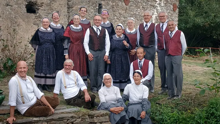La Javelle du Pays d’Ancenis en costume traditionnel lors du week-end du patrimoine 2026