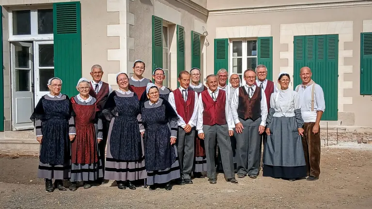 La Javelle du Pays d’Ancenis en costume traditionnel lors du week-end du patrimoine 2026