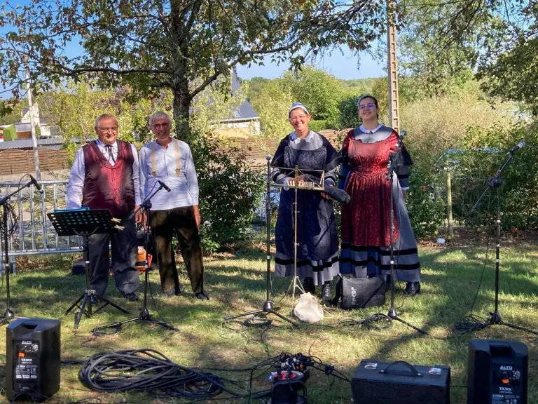 Musiciens et chanteurs de la Javelle du Pays d’Ancenis au week-end du patrimoine 2026
