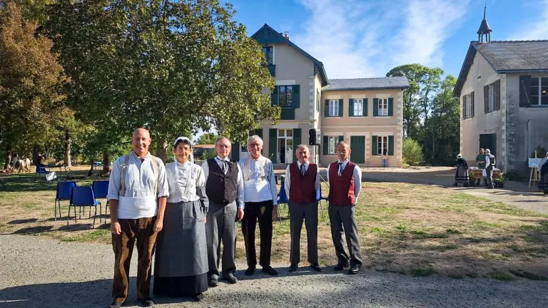 La Javelle du Pays d’Ancenis en costume traditionnel lors du week-end du patrimoine 2026